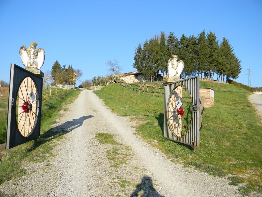 Agriturismo Podere La Selva Villa Serre Di Rapolano ภายนอก รูปภาพ